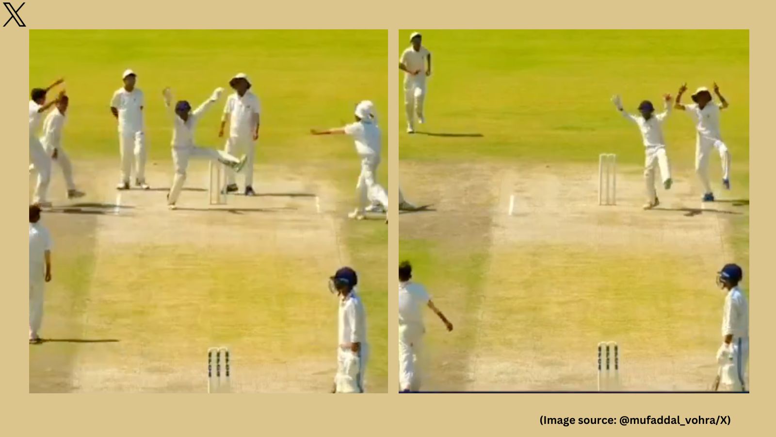 The wicket keeper and some other fielders broke into a bhangra, even before the keeper broke the stumps to complete the run-out.