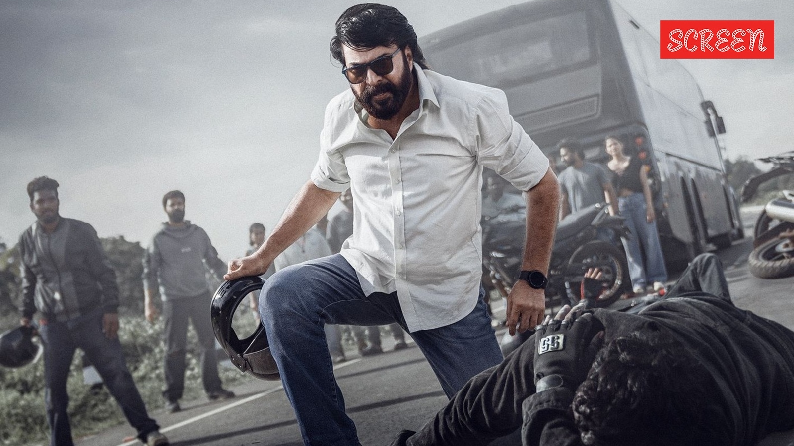 Bazooka Movie Review & Rating: Despite all the flaws, the movie becomes somewhat watchable only because of a dashing Mammootty, presented in the most dapper manner.