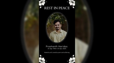 To avoid any misinterpretation, Haridas added a crucial clarification at the end of his LinkedIn post