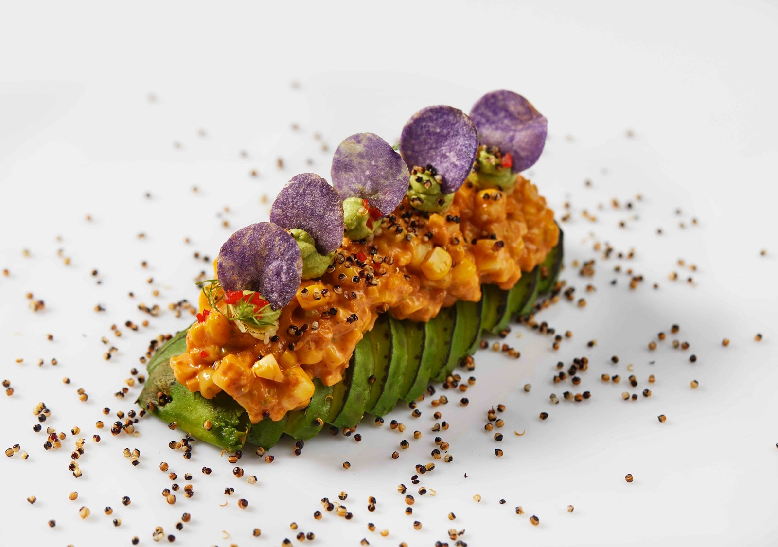 Corn ceviche, pune on my plate, indian express