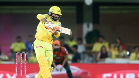 Virender Sehwag questioned Ravindra Jadeja's sluggish batting strike rates in the CSK vs SRH IPL match. (BCCI)