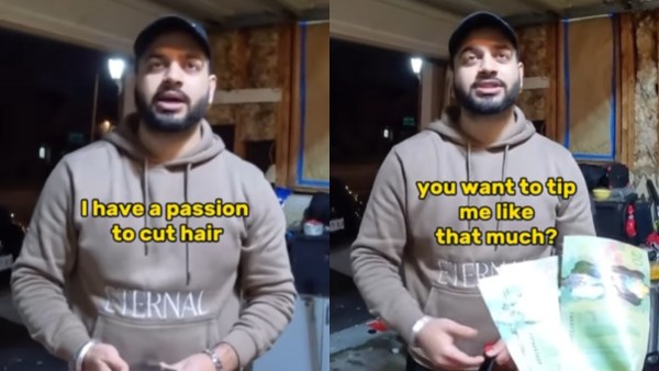 Navneet dreams of opening a barbershop in Canada (Image source: whatmotivatedyou/Instagram)