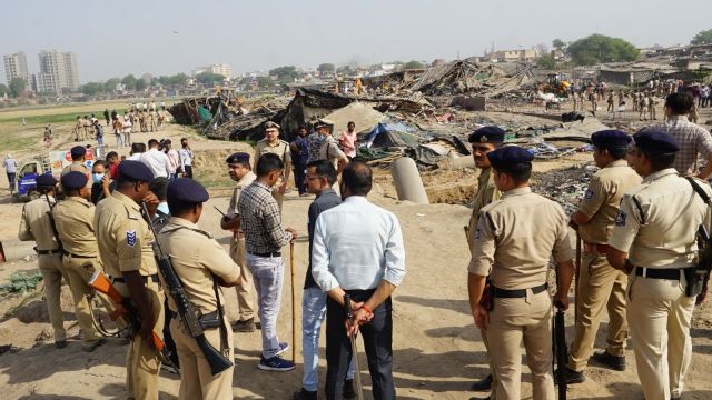 Chandola lake demolitions
