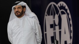 Richards has accused FIA president Mohammed Ben Sulayem (in pic) of a "shift in the moral compass" of the organisation. (Reuters)