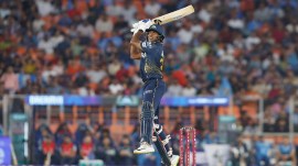 Sai Sudharsan’s workman-like 53-ball 82 was particularly significant in Ahmedabad on Wednesday. (BCCI)