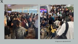 Dust storm in Delhi brought flight operations to a near halt