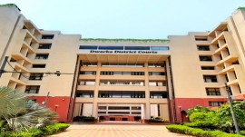 Delhi’s Dwarka Court complex, indian express