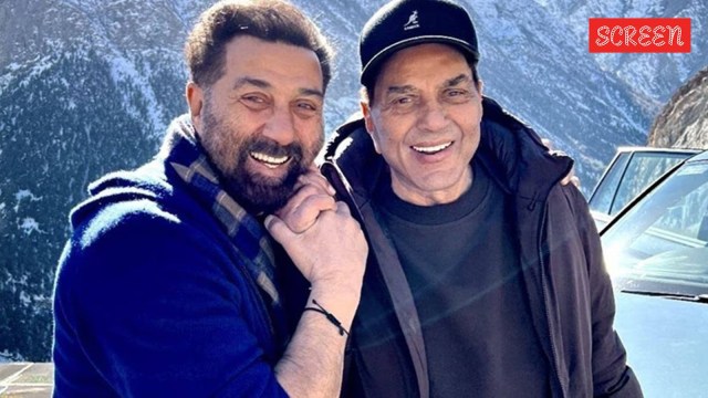 Sunny Deol and Dharmendra