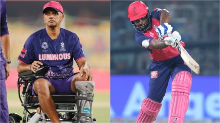 Rahul dravid Sanju Samson IPL 2025 RR