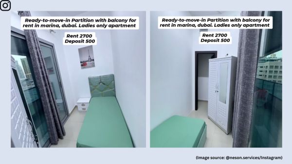 Many users compared the property to flats in Mumbai (Image source: @neson.services/Instagram)