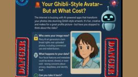 It was said that fake Ghibli-related contests or giveaways are often used as a tactic to steal users’ personal data or encourage them to download malicious files.