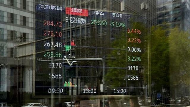 On Monday, Tokyo’s Nikkei 225 index lost nearly 9 per cent shortly after the market opened while earlier in the day, trading in Japanese futures was suspended due to the market hitting circuit breakers.