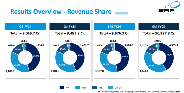 Figure 2: Revenue share (Source: Q3FY25 Investor Presentation)