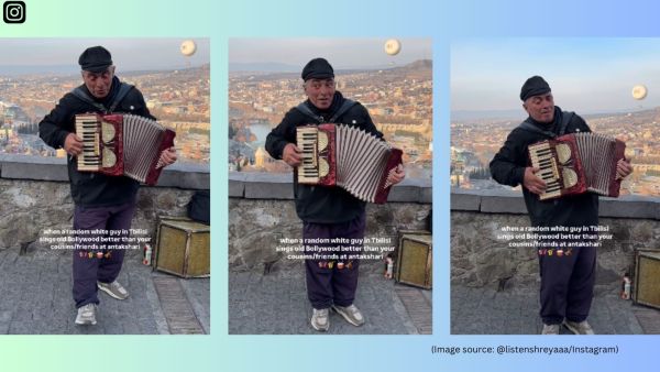 The video highlights the legacy of Raj Kapoor in the former USSR where his films like Awaara and Shree 420 were hugely popular