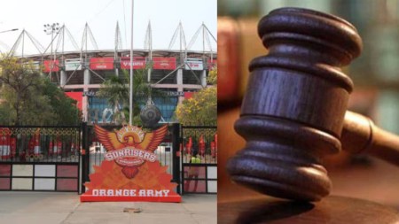 L-R: Rajiv Gandhi International Cricket Stadium in Hyderabad. (Sportzpics for IPL/Representative Image)