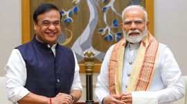 Assam CM Himanta meets PM Modi