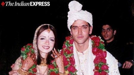 Hrithik Roshan and Sussanne Khan had a chance meeting