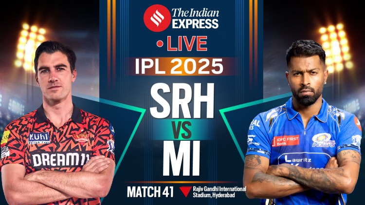 IPL 2025, SRH vs MI Live Cricket Score: Sunrisers Hyderabad will take on Mumbai Indians.