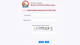 JKBOSE Class 10th, 12th Results 2025: Scorecards out at jkbose.nic.in