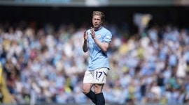 Belgian football Kevin De Bruyne will leave Manchester City at the end of this season. (AP)