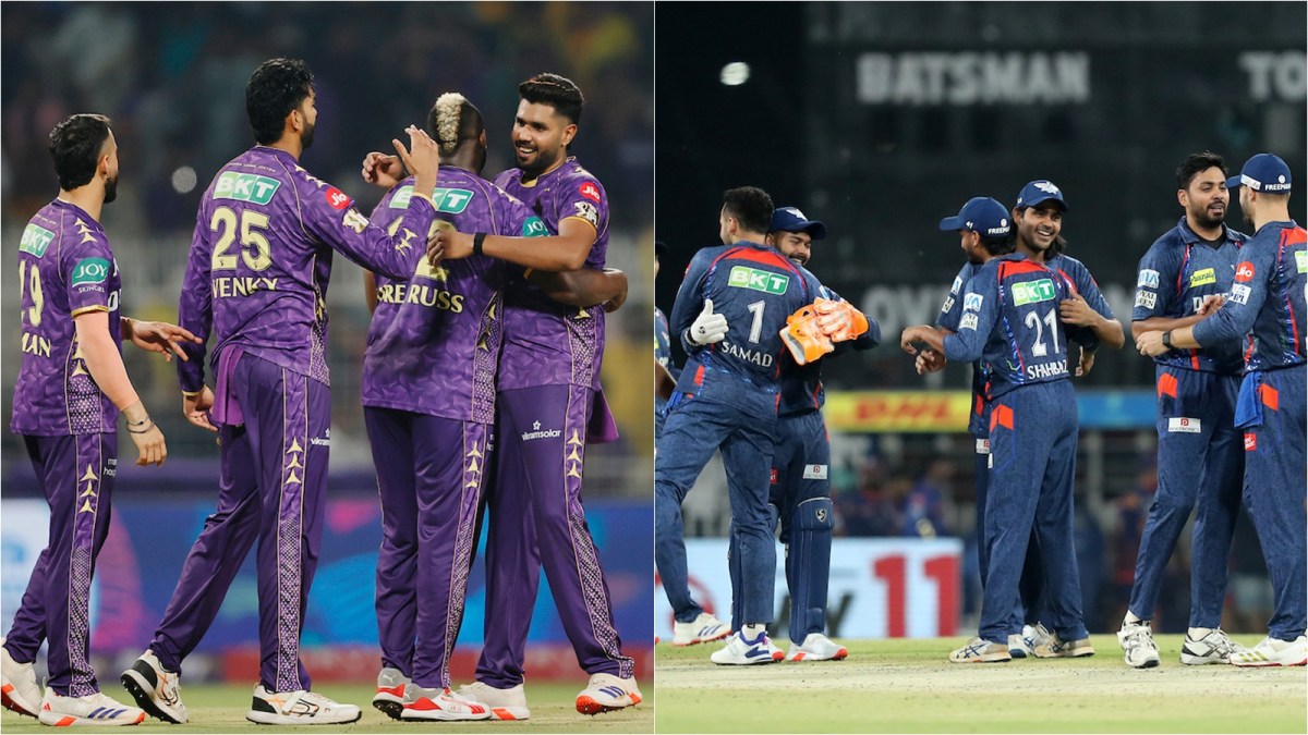 kolkata knight riders vs lucknow super giants players