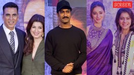 Celebs arrive at Kesari 2 screening