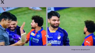 In the viral video, Kuldeep Yadav appeared to slap Rinku Singh, not once but twice