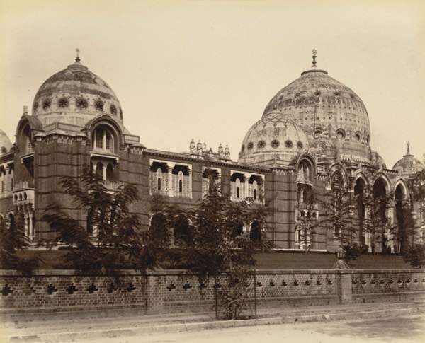 MSU dome sepia