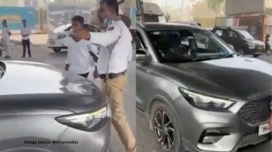 The exact location and time of the incident is unknown (Image source: @r/CarsIndia)