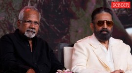 Mani Ratnam and Kamal Haasan from Thug Life event