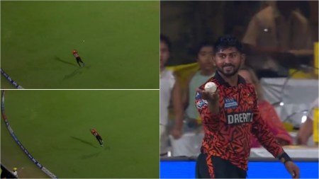 Kamindu Mendis catch csk vs srh