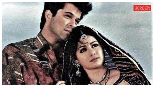 Anil Kapoor and Sridevi starred together in Lamhe.