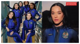 Katy Perry gives a sneak peek into the capsule taking her and five other women to space.