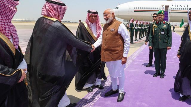 PM Modi Saudi Arabia Visit Today LIVE Updates