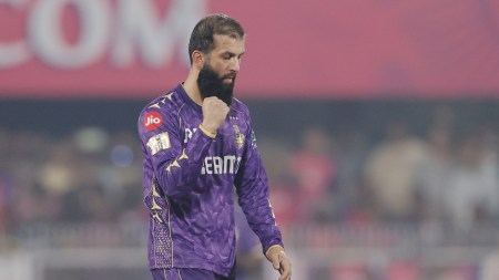 Moeen Ali plays for Kolkata Knight Riders in the Indian Premier League 2025. (Sportzpics for IPL)