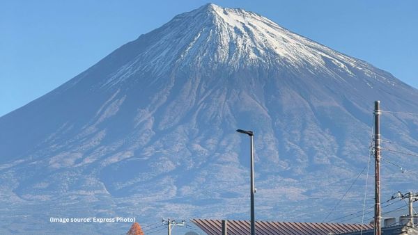 Rescue teams, who quickly recognised him from the previous operation, brought him down on a stretcher and took him to emergency services (Image source: Express Photo)