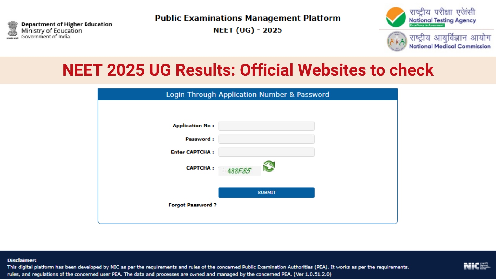 NEET Result 2025 (Out): Where can I check and download NEET UG scorecards?