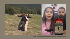 Sharma urged everyone to report the videos online that falsely identify the couple in the video as late Navy officer Vinay Narwal and his wife