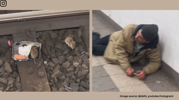 A Delhi-based YouTuber has shared a very different side of the New York City's iconic subway, peeling off the glossy image (Image source: @delhi_youtuber/Instagram)