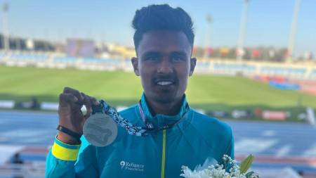 Nitin Gupta race walker viral video