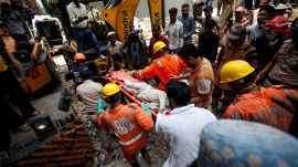 Northeast Delhi Building collapse Delhi building collapse