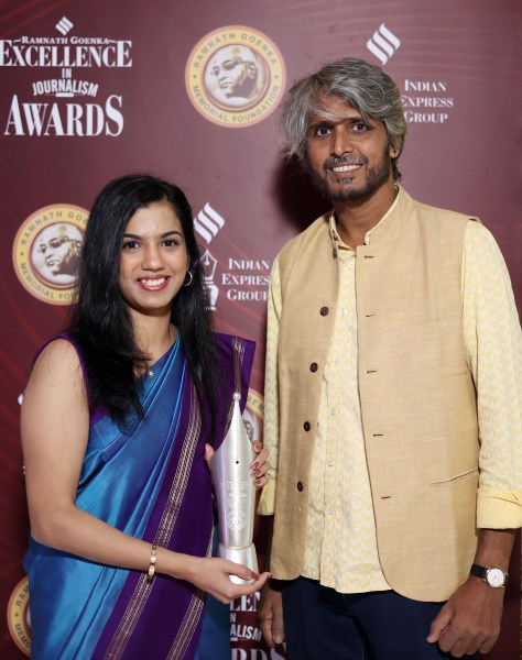 Tejas Vaidya and Enakshi Rajvanshi - BBC Hindi (Broadcast/Digital)