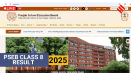 Class 8th results are announced by PSEB, Boy from Hoshiarpur topped