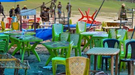 Pahalgam terror attack site