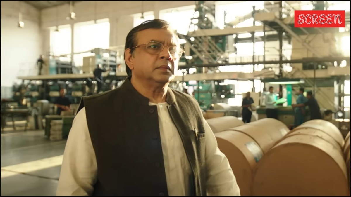Paresh Rawal in a still from Sanju