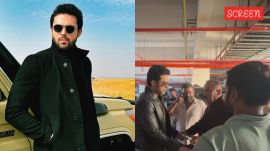 Parth Samthaan and Shivaji Satam on CID set