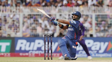 LSG's Nicholas Pooran in action against KKR during IPL 2025 match. (Sportzpics for IPL)