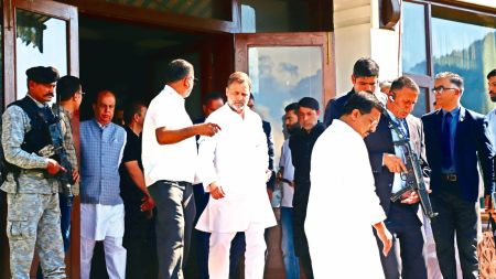 Rahul Gandhi, Rahul Gandhi in Kashmir, Pahalgam attack, Pahalgam terror attack, Pahalgam terrorist attack, Pahalgam terrorists, Indian army, india pakistan ties, india pakistan tensions, article 370, Indian army, Abrogation of Article 370, terrorism, terrorist attack, Kashmir attack, Jammu and Kashmir terrorist attack, Jammu and Kashmir, cross-border infiltration, border security, border infiltration, Indian express news, current affairs