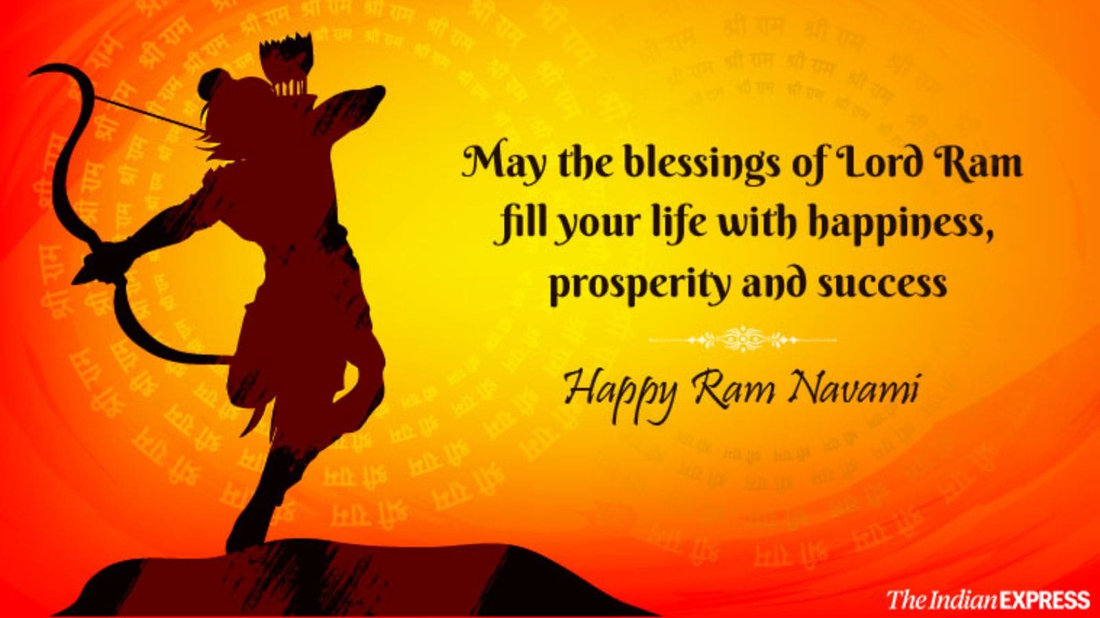 May this auspicious occasion bring you strength, wisdom, and endless blessings. Happy Ram Navami 2025.