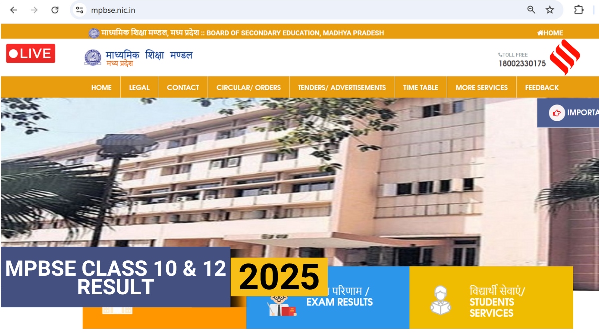 Mpbse.nic.in, MP Board Class 10th 12th Result 2025 LIVE: Inter, Matric marksheets on May 6 at mpbse.nic.in